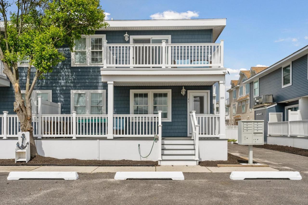 Beach Block Parking Modern Decor Porch Brigantine Exteriör bild