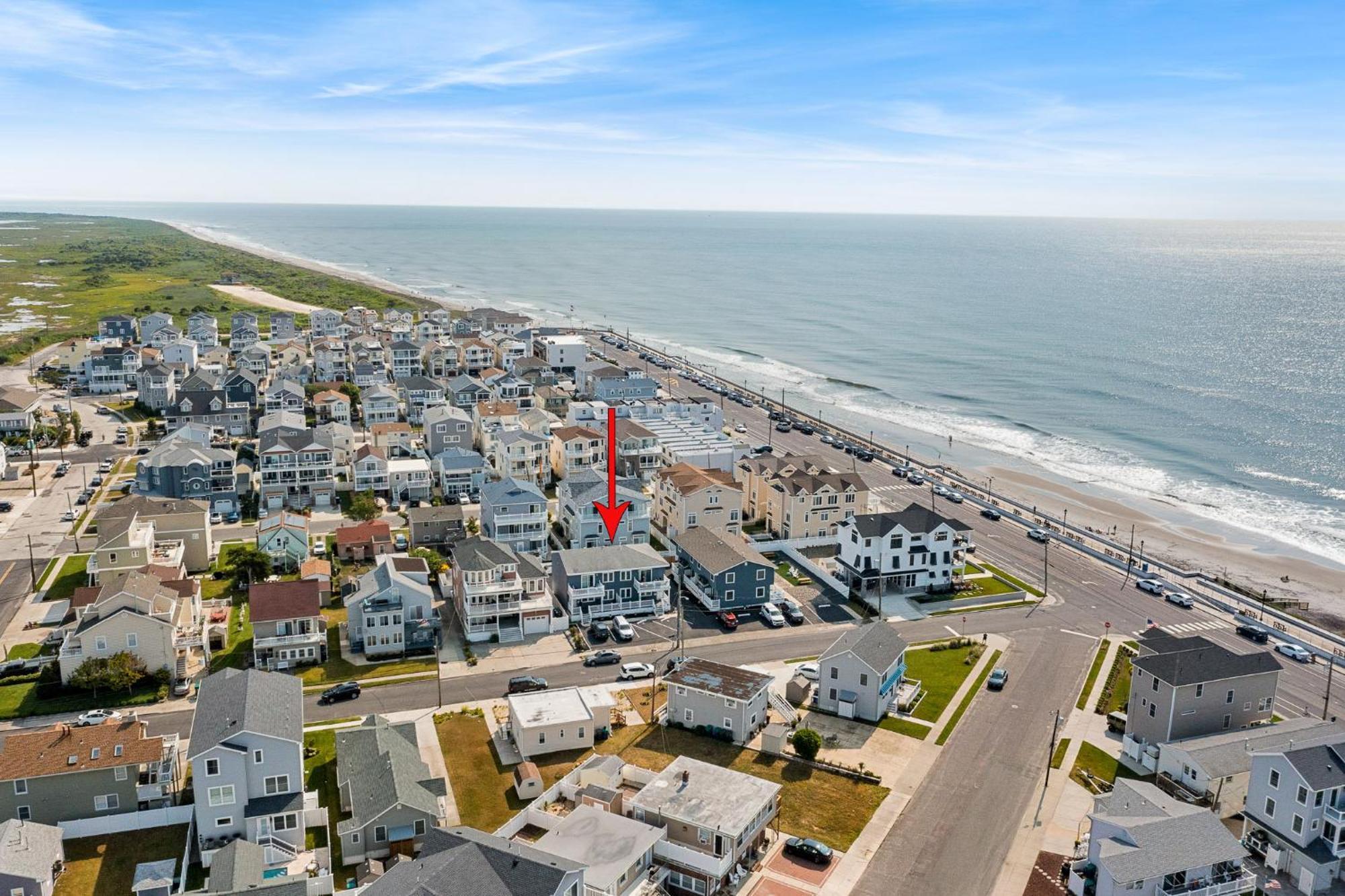 Beach Block Parking Modern Decor Porch Brigantine Exteriör bild