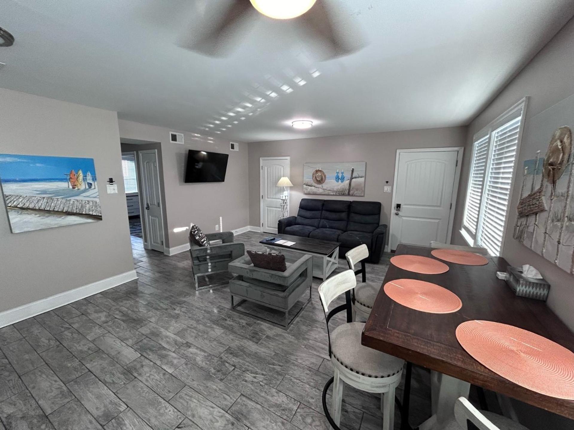 Beach Block Parking Modern Decor Porch Brigantine Exteriör bild