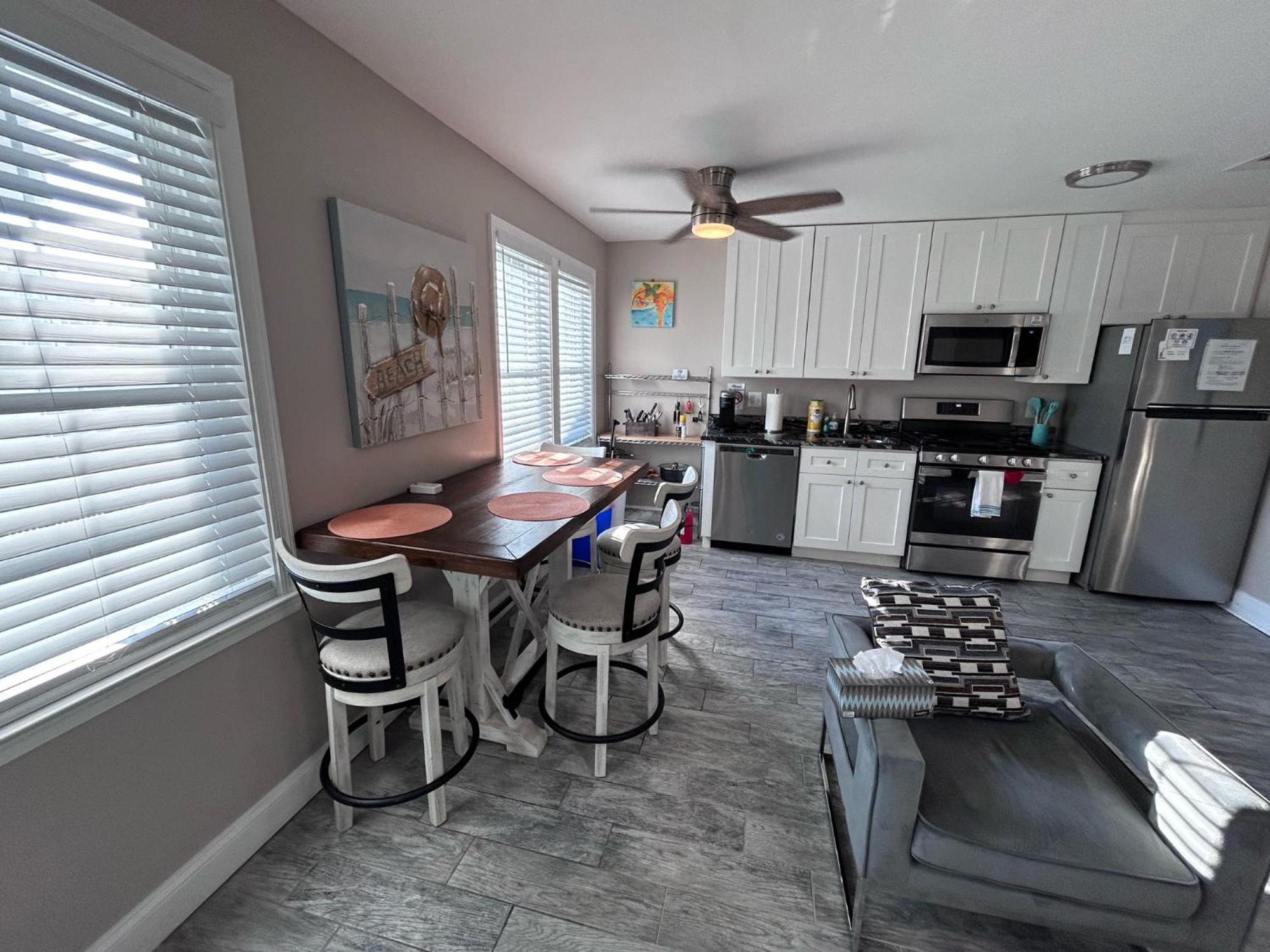 Beach Block Parking Modern Decor Porch Brigantine Exteriör bild